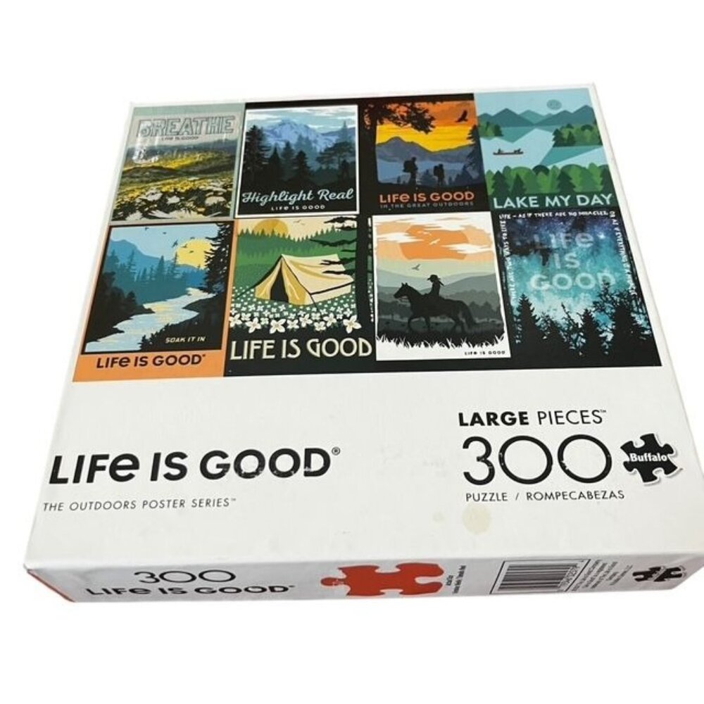 Life is Good 300 Piece Outdoor Poster Series Puzzle